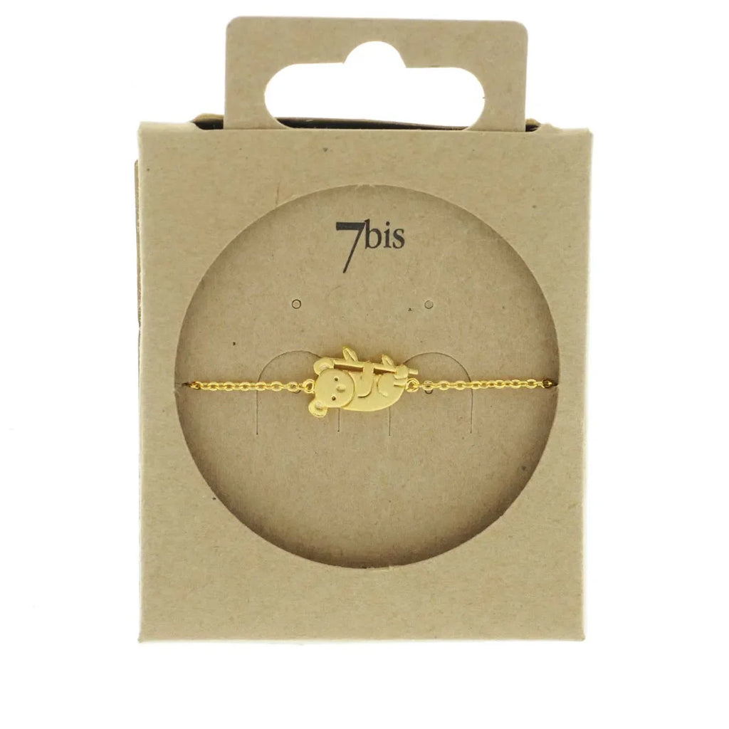 Goldfarbenes Koala-Armband | Shop Nory
