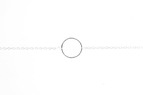 Armkettchen Armband Kreis Ring aus Silber | Shop Nory