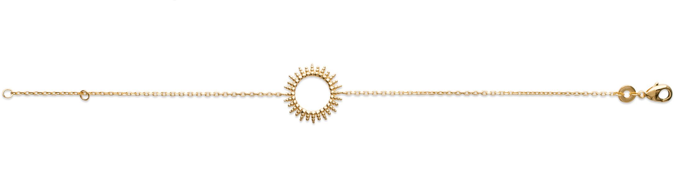 Armband mit Sonnensymbol | 18 Karat vergoldet | Shop Nory