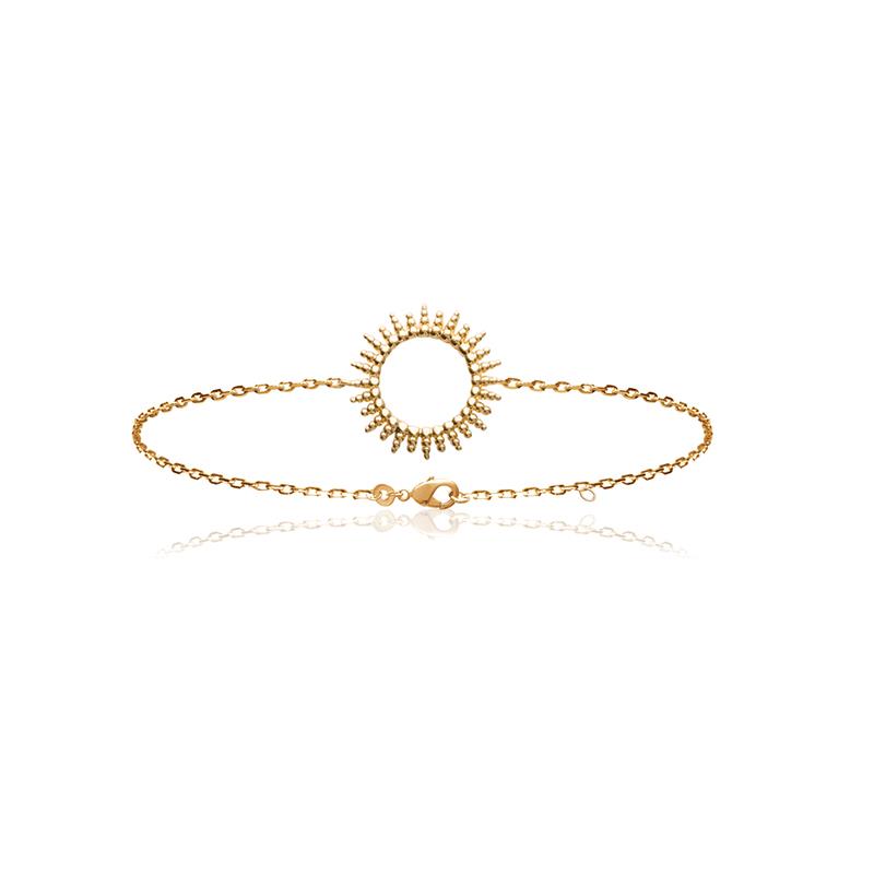 Armband mit Sonnensymbol | 18 Karat vergoldet | Shop Nory
