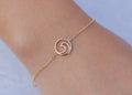 Armband mit Welle - 16K vergoldet | Shop Nory
