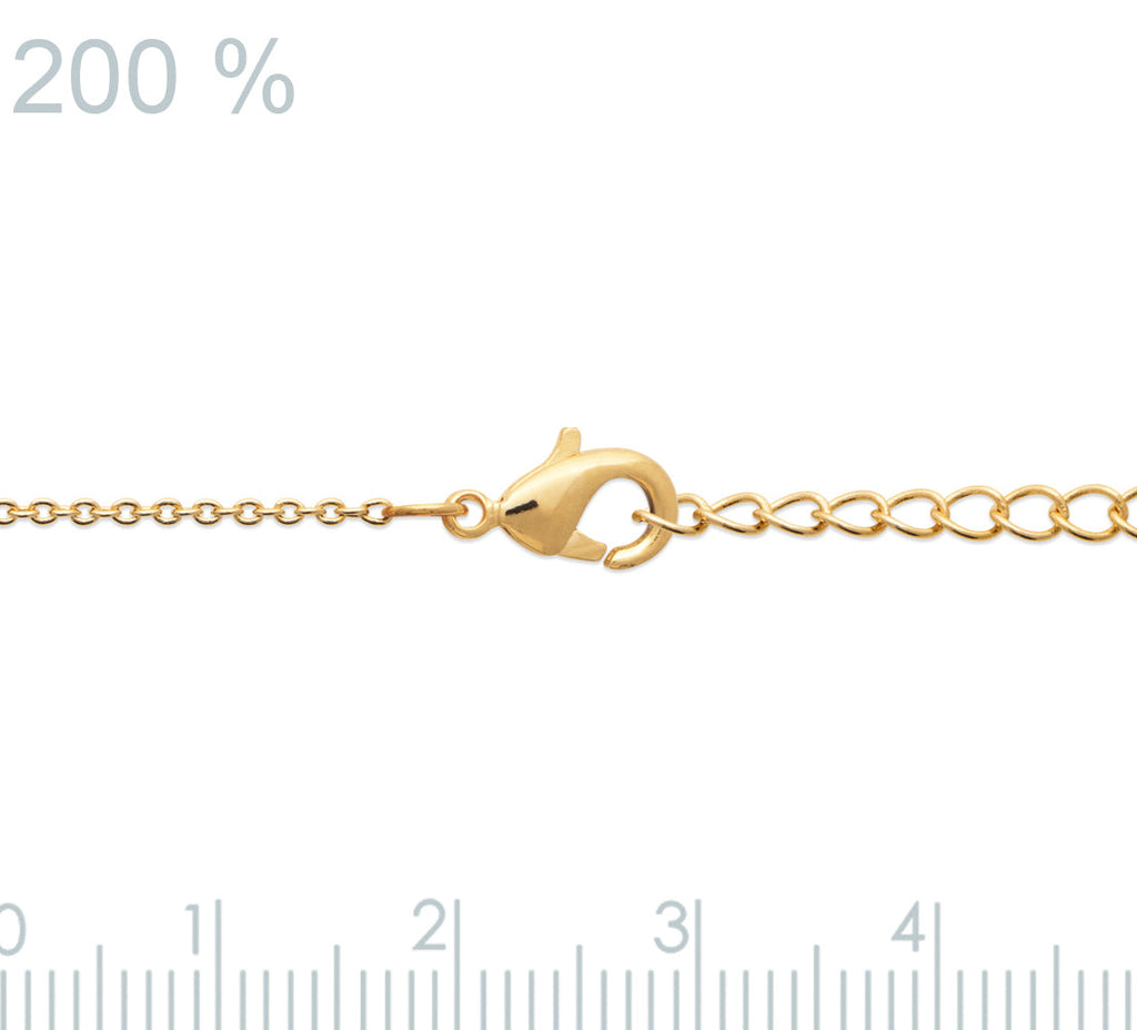 Armband mit einem Mondstein-Anhänger - 18K vergoldet | Shop Nory