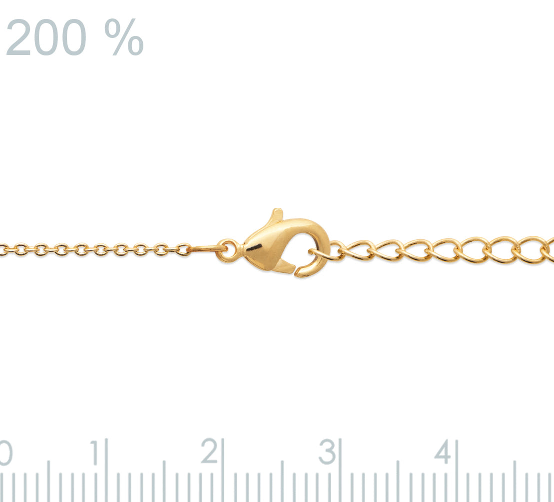 Armband mit einem Mondstein-Anhänger - 18K vergoldet | Shop Nory
