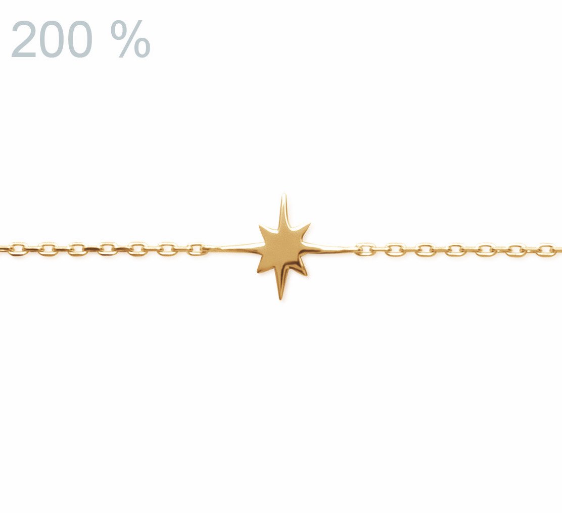 Armband Nordstern | 16 Karat vergoldet | Shop Nory