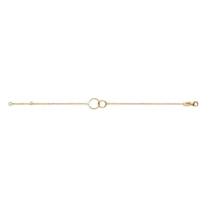 Armband mit Ringen | 16 Karat vergoldet | Shop Nory