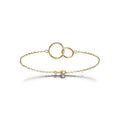 Armband mit Ringen | 16 Karat vergoldet | Shop Nory