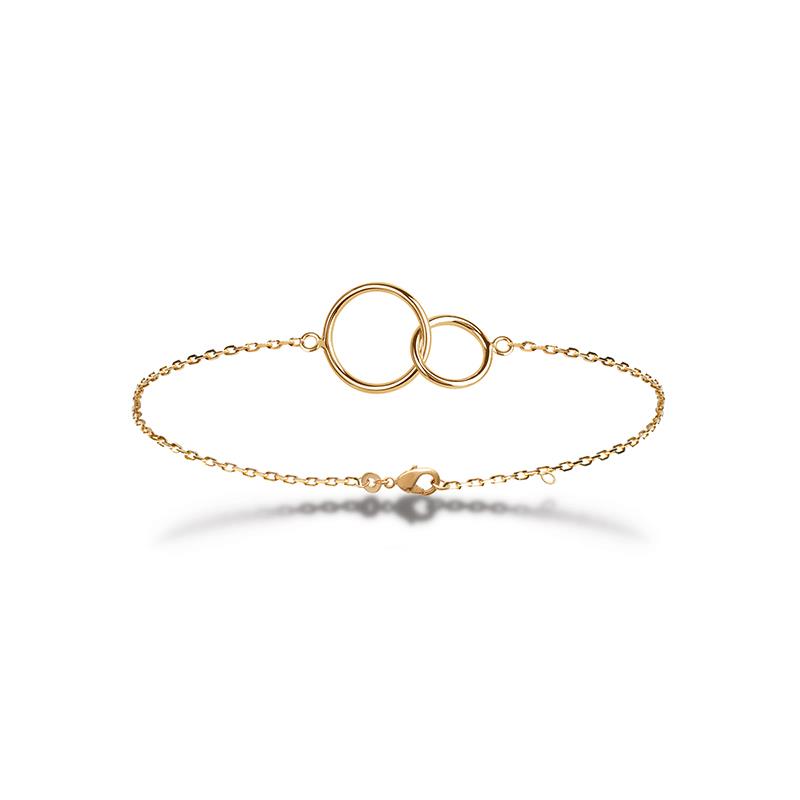 Armband mit Ringen | 16 Karat vergoldet | Shop Nory