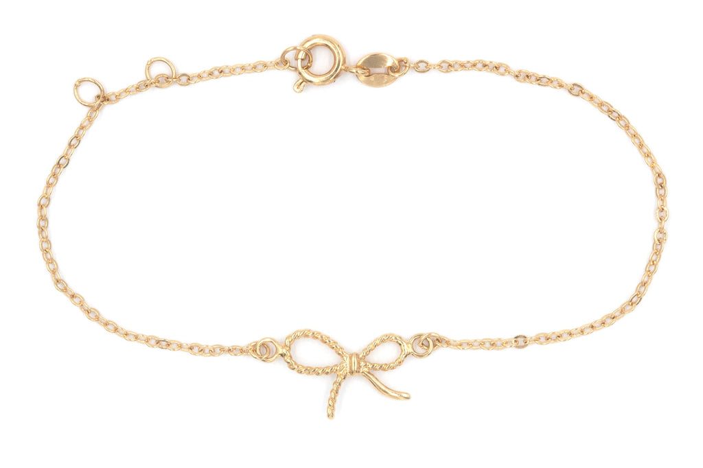 Armband mit Schleife | 16Karat vergoldet | Shop Nory