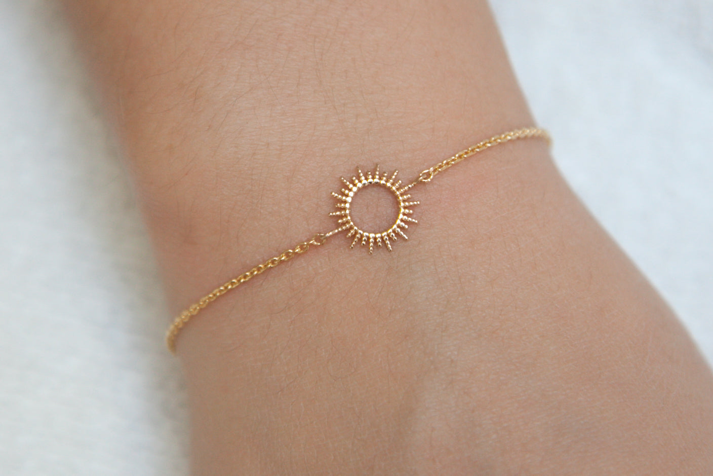 Sonnenarmband 18Karat vergoldet | Shop Nory