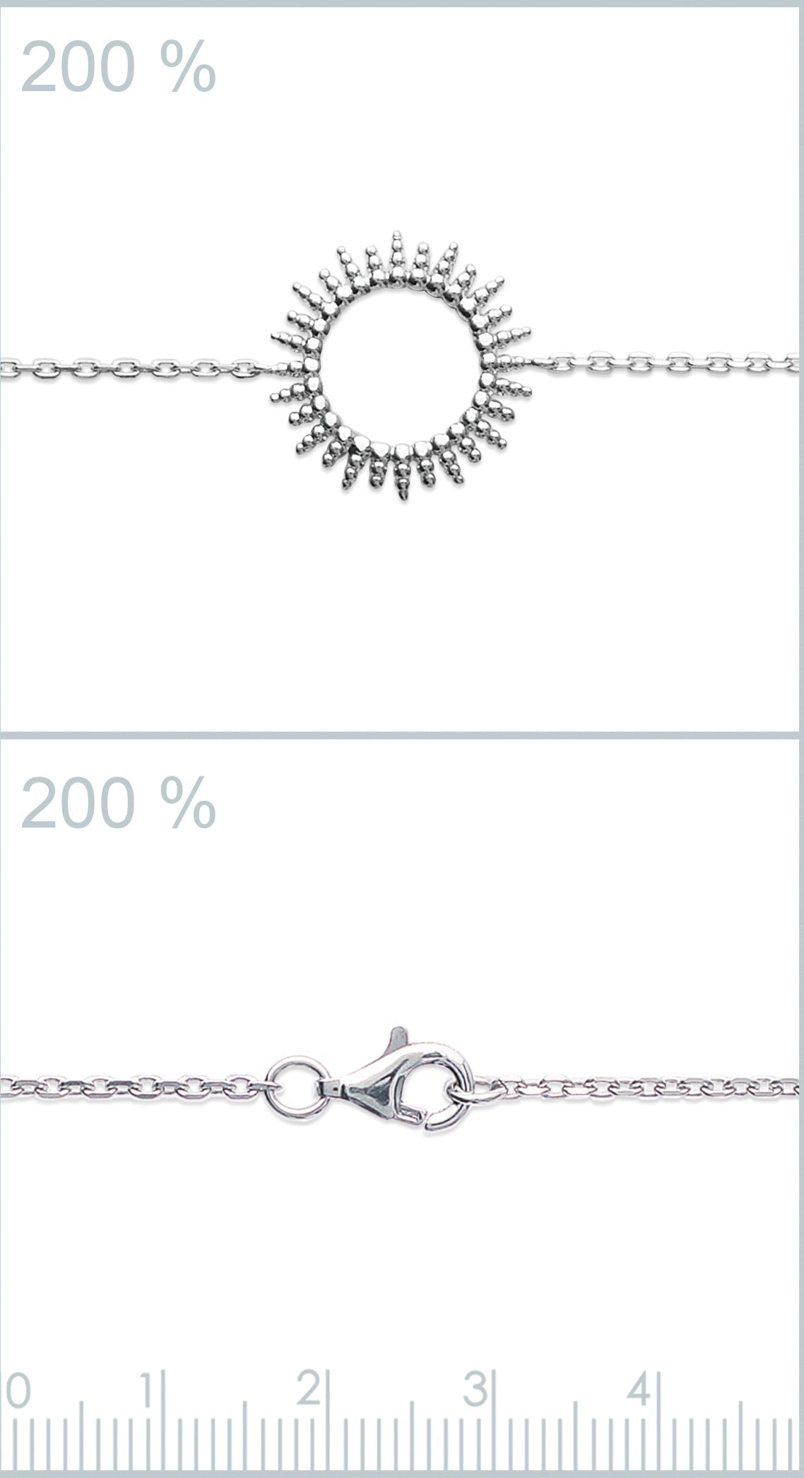 Armband mit Sonnensymbol aus Silber | Shop Nory