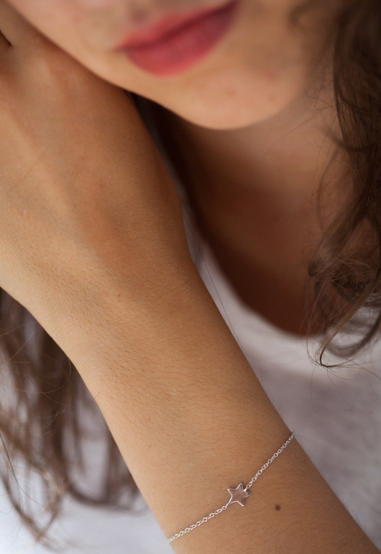 Armband mit Stern aus Silber, Sternarmband | Shop Nory