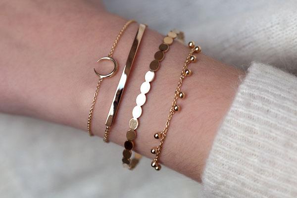 Eleganter Offener Armreif Vergoldet – Zeitloser und Vielseitiger Schmuck | Shop Nory