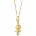 Gold Astronaut Charm Halskette | Shop Nory