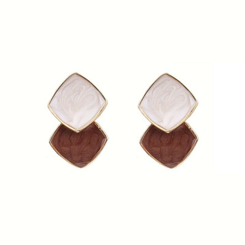Herbst Winter Stil Metall Clip auf Ohrringe | Shop Nory