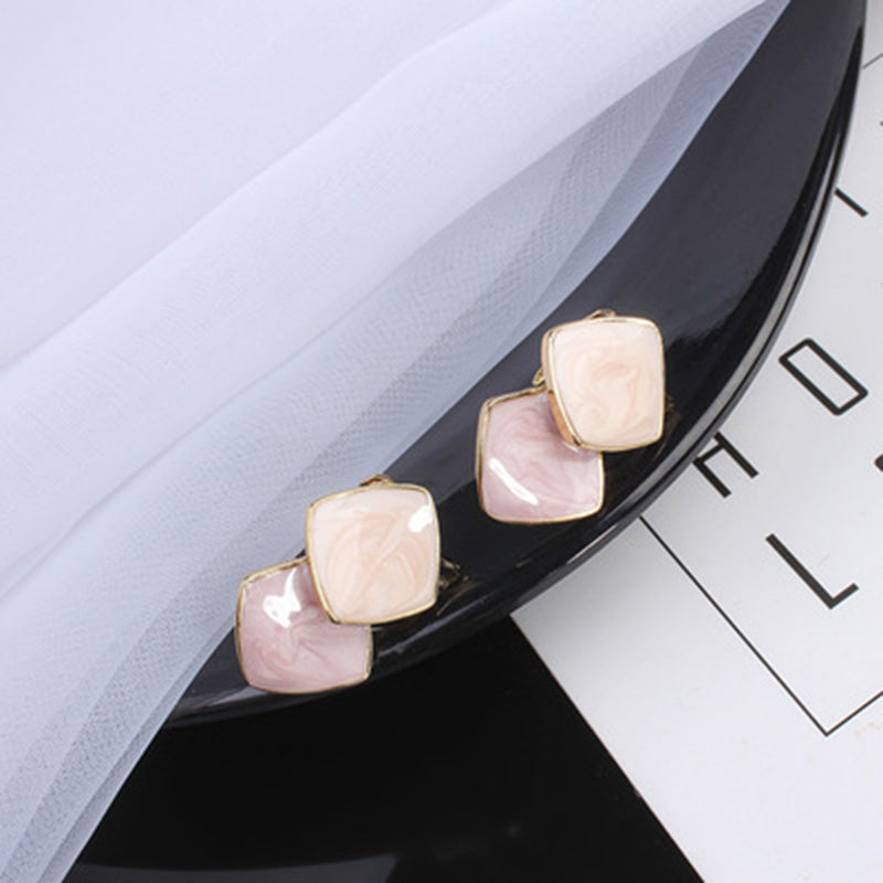 Herbst Winter Stil Metall Clip auf Ohrringe | Shop Nory