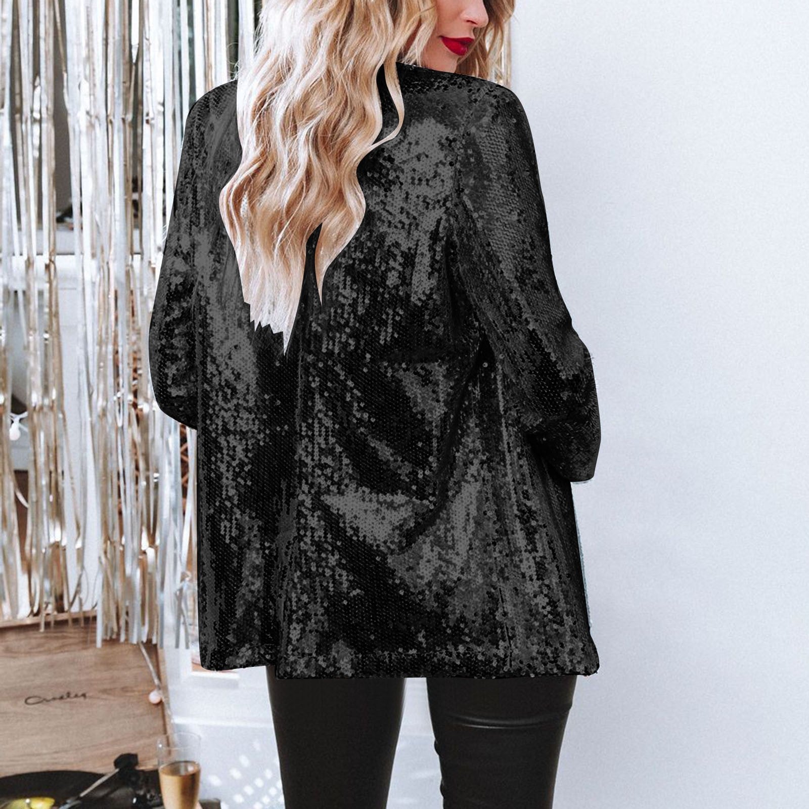 ShopNory Pailletten-blazer