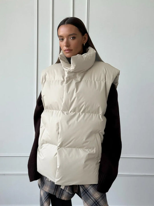 Shopnory | Damenweste neutrale Farben