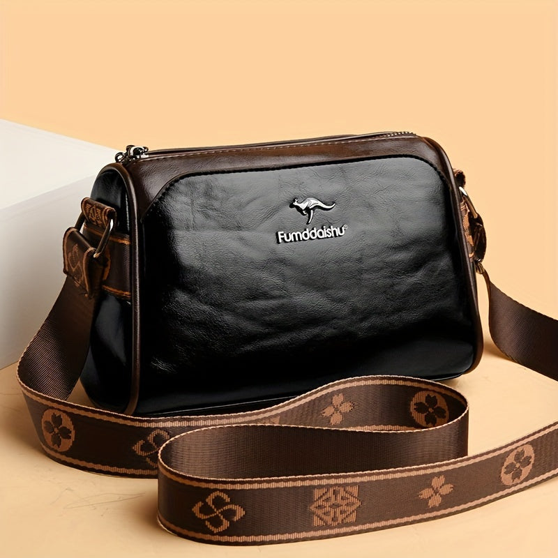 Luxuriöse Crossbody Tasche für stilvolle Frauen | Vegan Leather