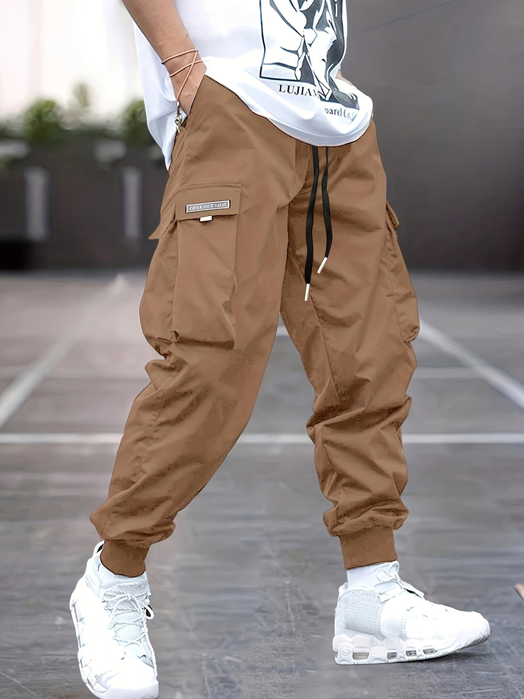 Lässige Herbst Cargo-Hose für Männer