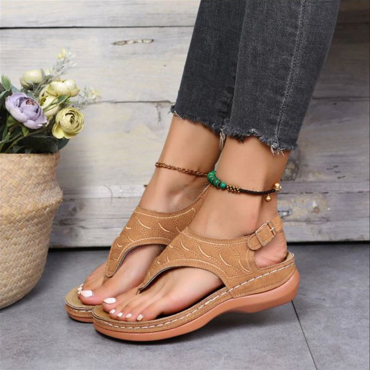 Orthopädische Soman-Strandflip-Flops für Komfort