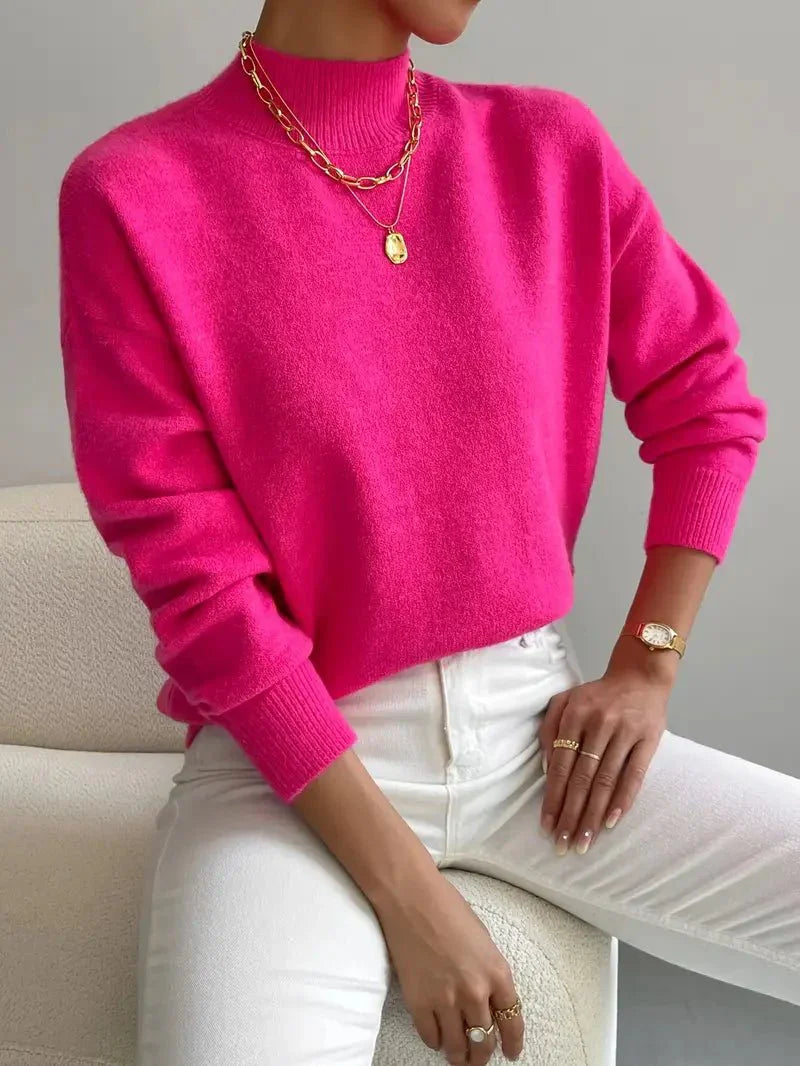 ShopNory | eleganter Rollkragenpullover