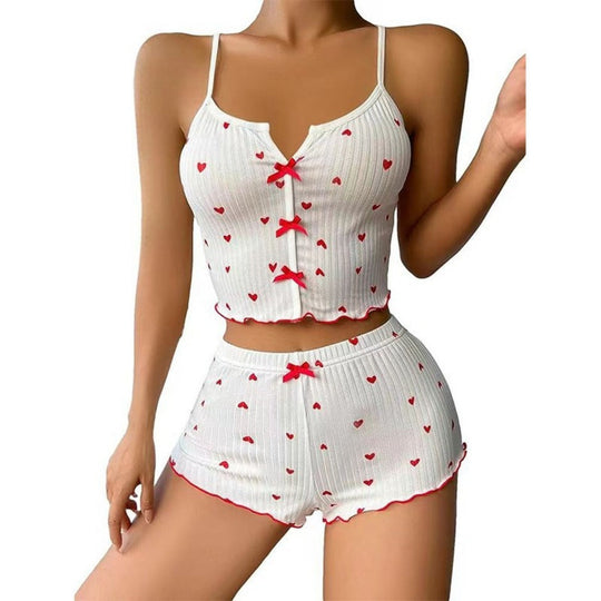 Bedrucktes Pyjama-Set