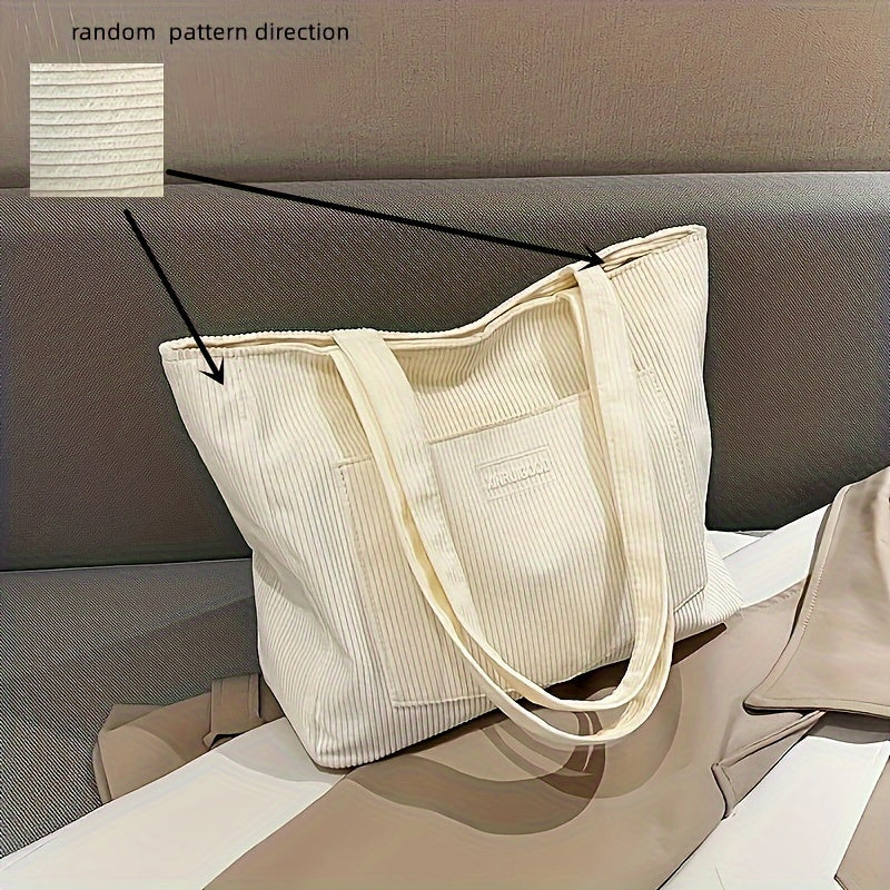 Elegante Damen Cordstoff Tasche | ShopNory