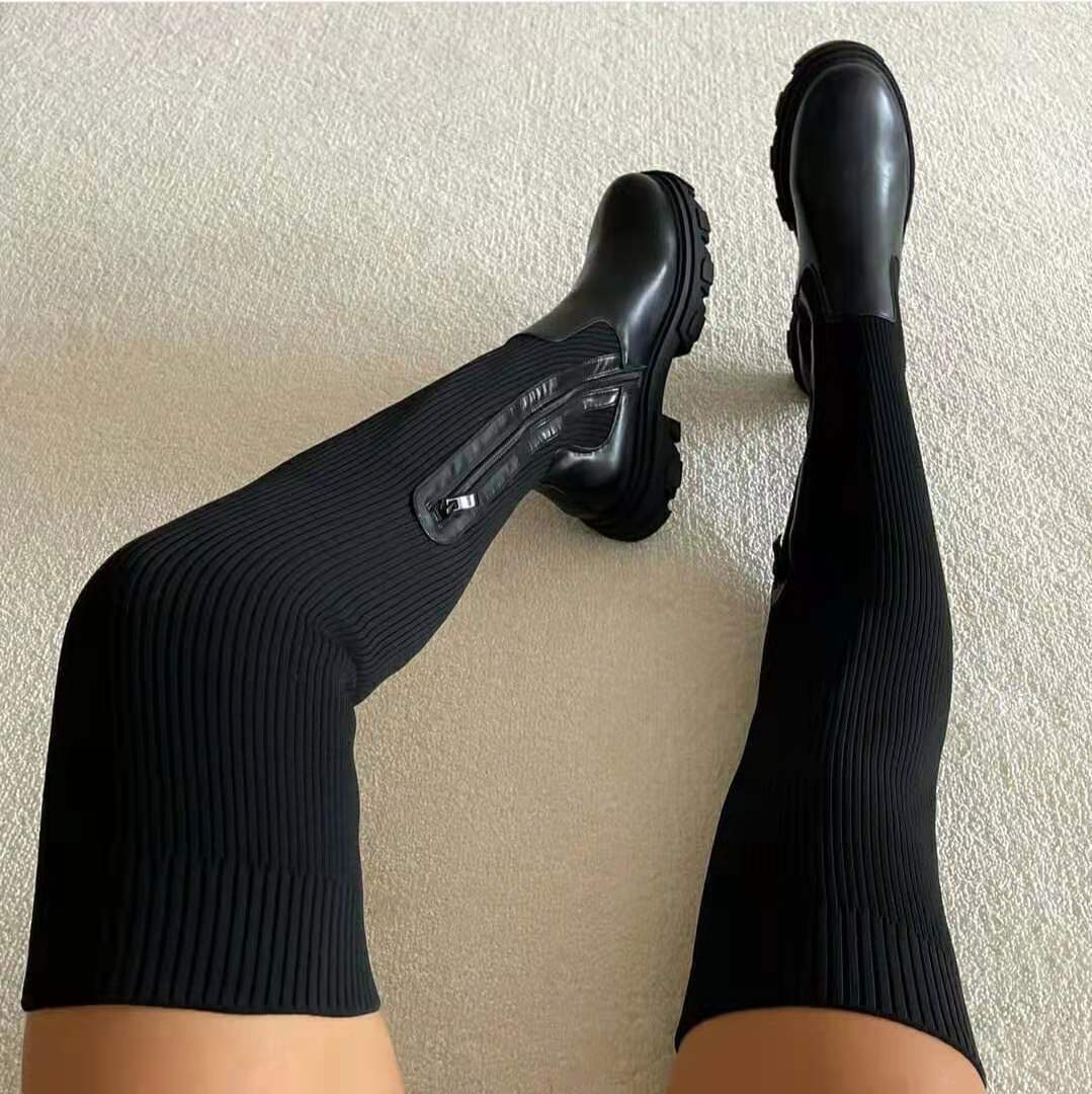 Bequeme Stretch-Stiefel für Damen, stilvoll & flexibel