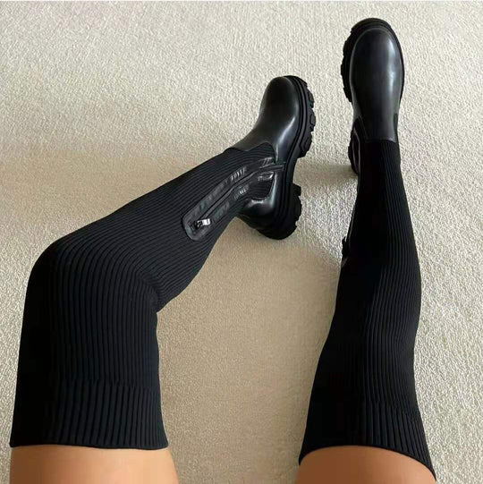 Bequeme Stretch-Stiefel für Damen, stilvoll & flexibel