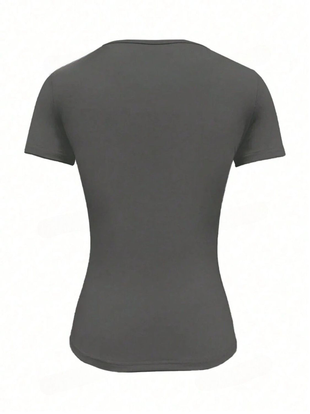 Rundhalsausschnitt Kurzarm T-Shirt