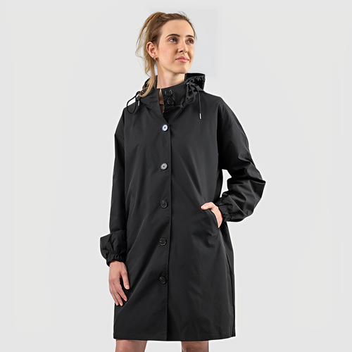 Lässig mit Kapuze und Kordel für Frauen Ideal für Herbst Winter
