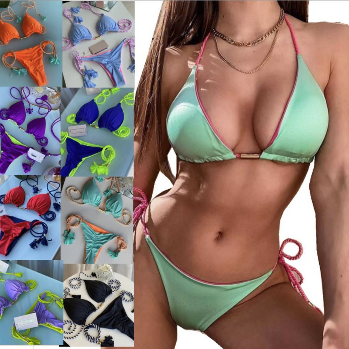 Sexy Dreieckstasche Bikini