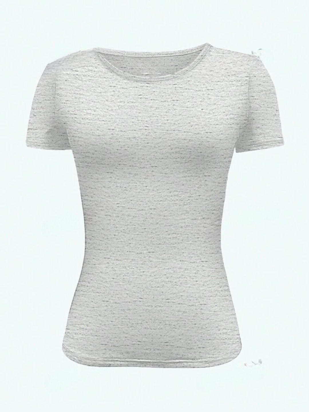 Rundhalsausschnitt Kurzarm T-Shirt
