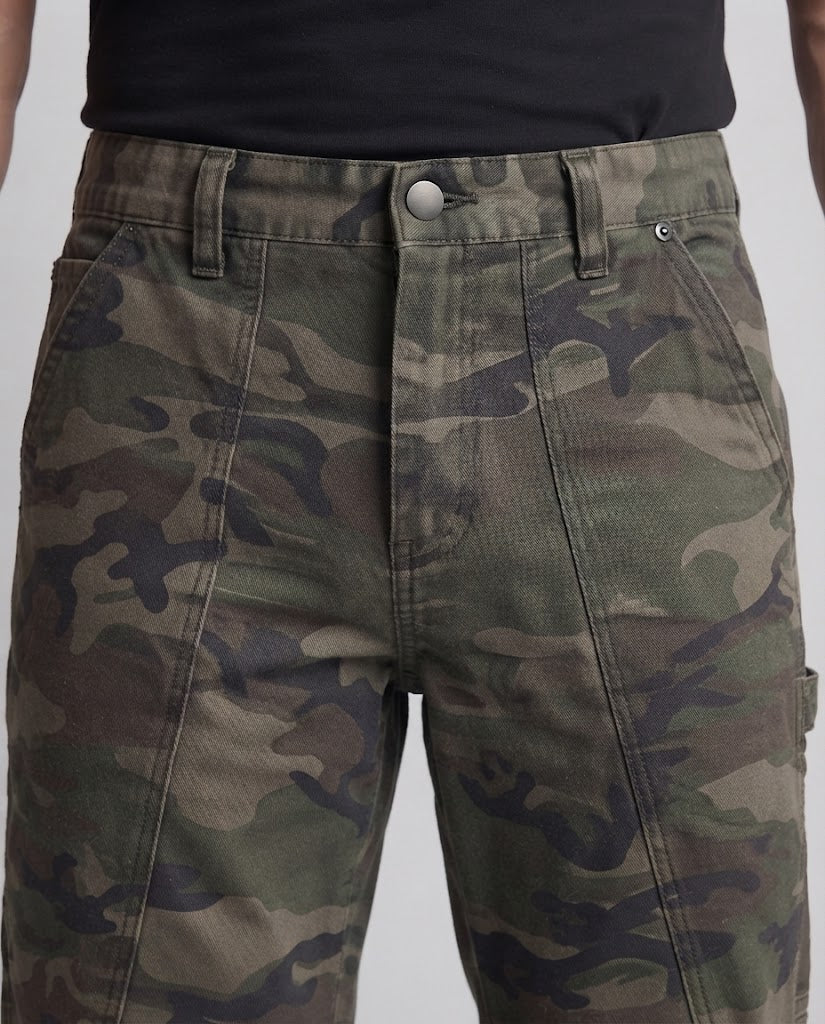 Stylische Herren Cargo-Hosen mit Camouflage-Muster Shop Nory
