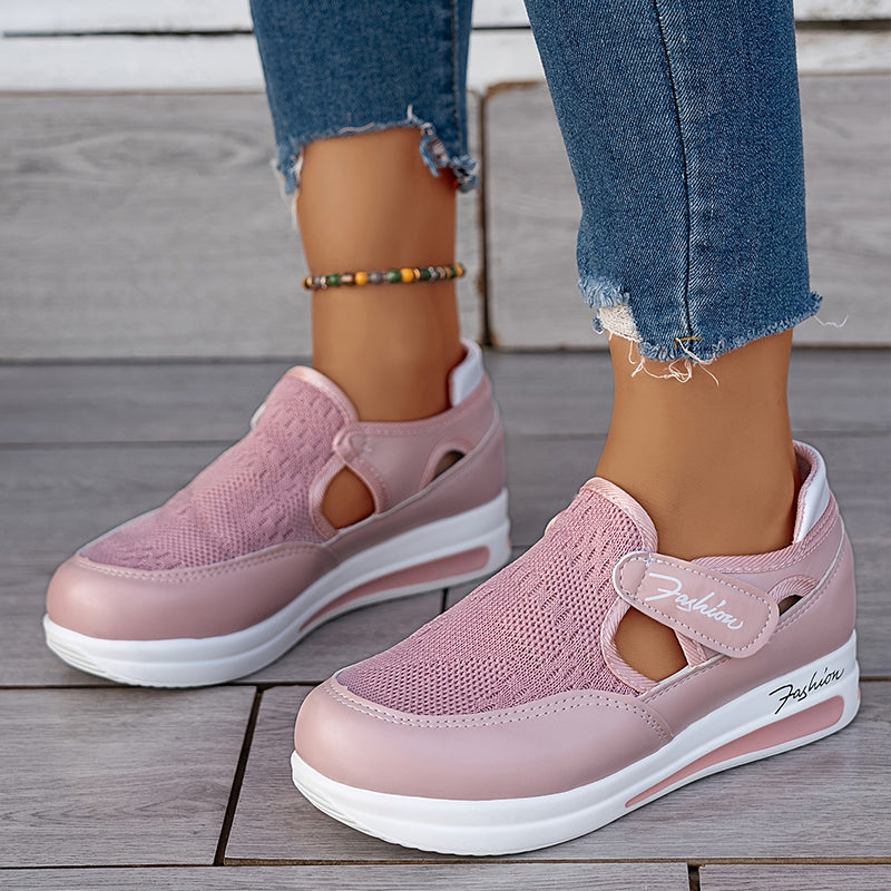 orthopädische Damen-Sneaker, atmungsaktiv und bequem.