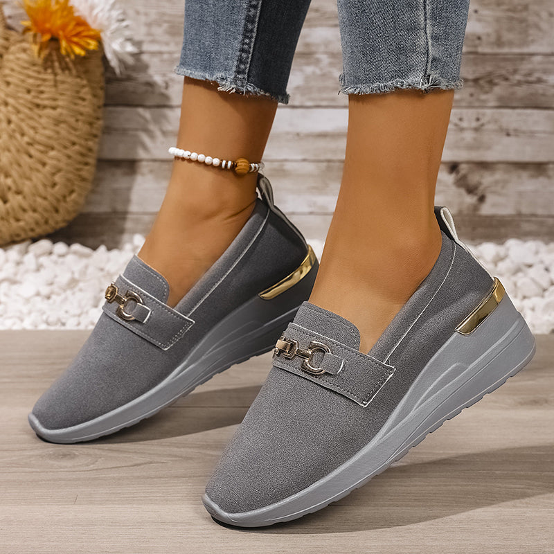 Stylische Orthopädische Sneakers mit Keilabsatz