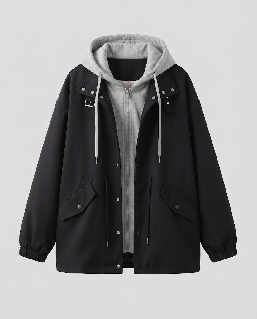 Damen Urban Oversized Fleece-Jacke Shop Nory