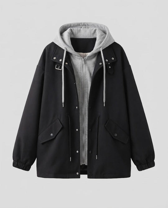 Damen Urban Oversized Fleece-Jacke Shop Nory