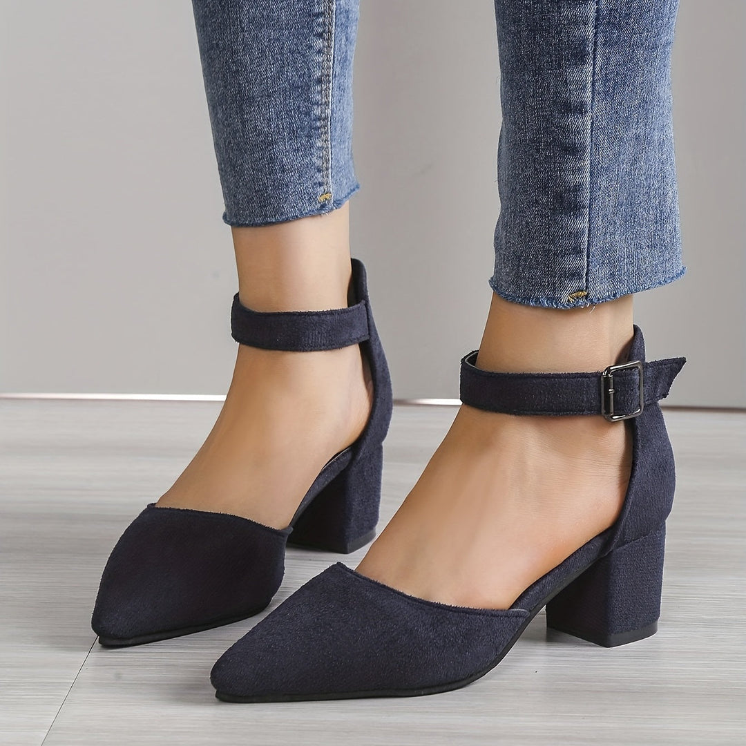 Damen Sandalen mit Blockabsatz Schnürung, mit Knöchelriemen, Elegant
