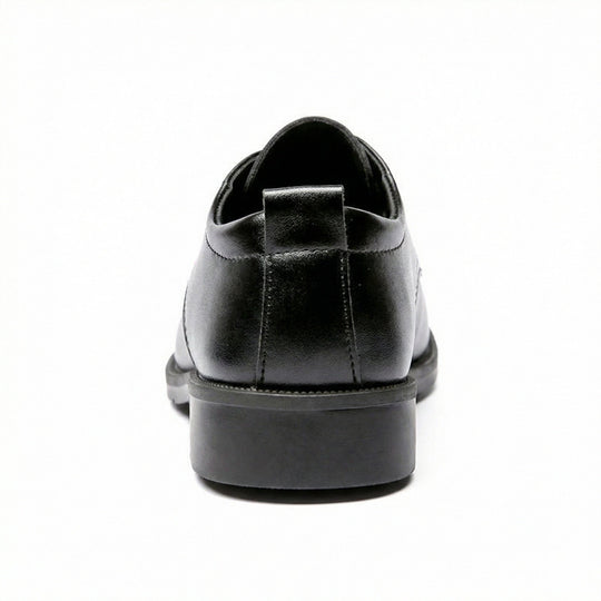 Herren Elegante Leder Schnürschuhe mit rutschfester Sohle