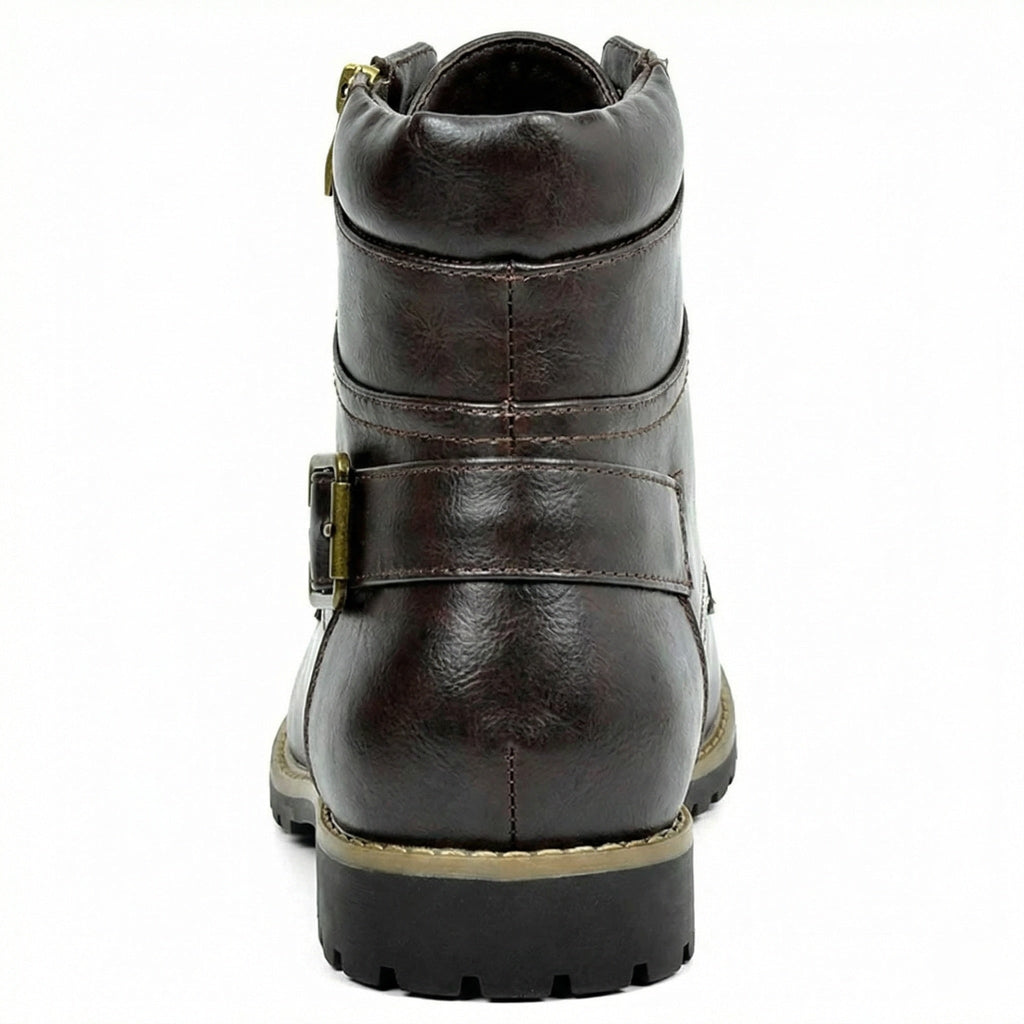 Motorradstiefel aus echtem Leder