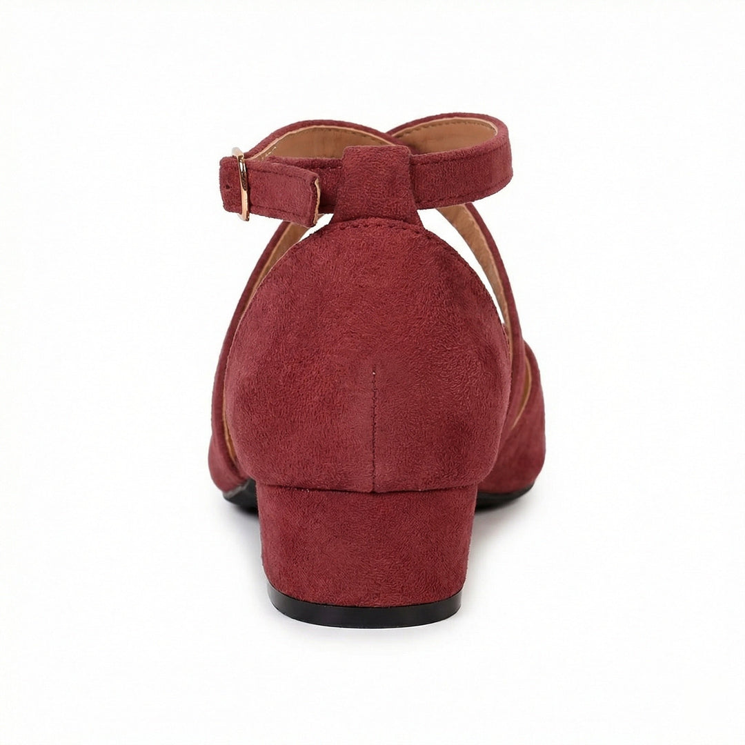 Modische Flache Sandalen mit Spitzer Spitze