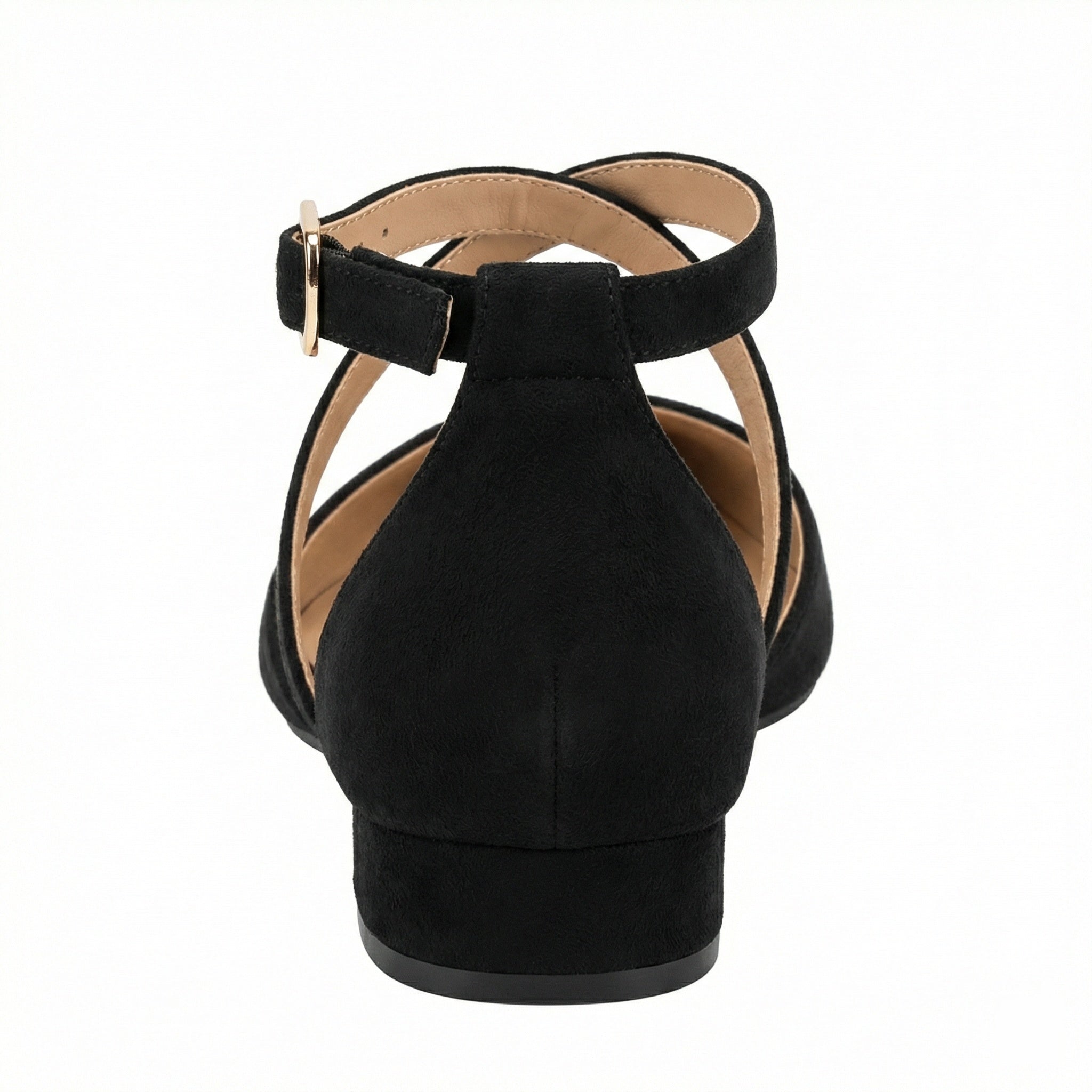 Modische Flache Sandalen mit Spitzer Spitze