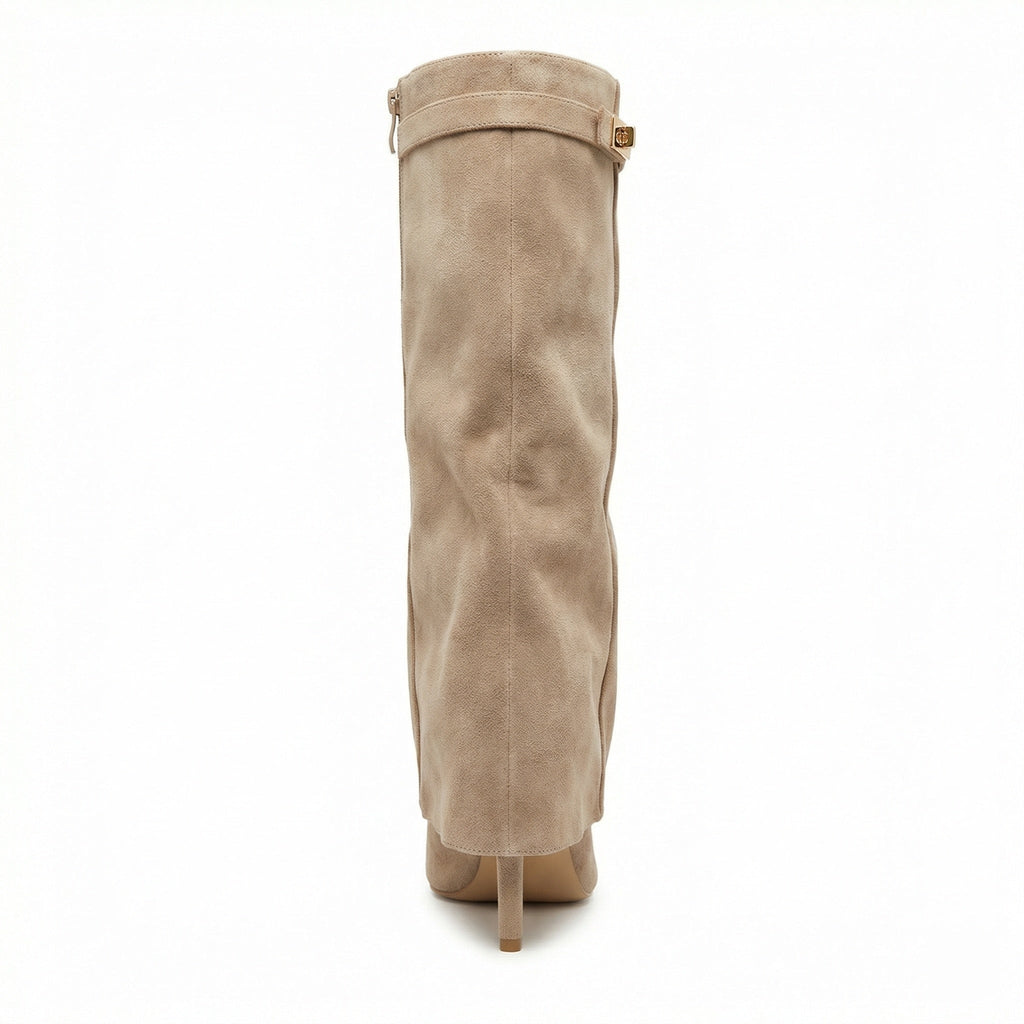 Wildlederstiefel Für Damen