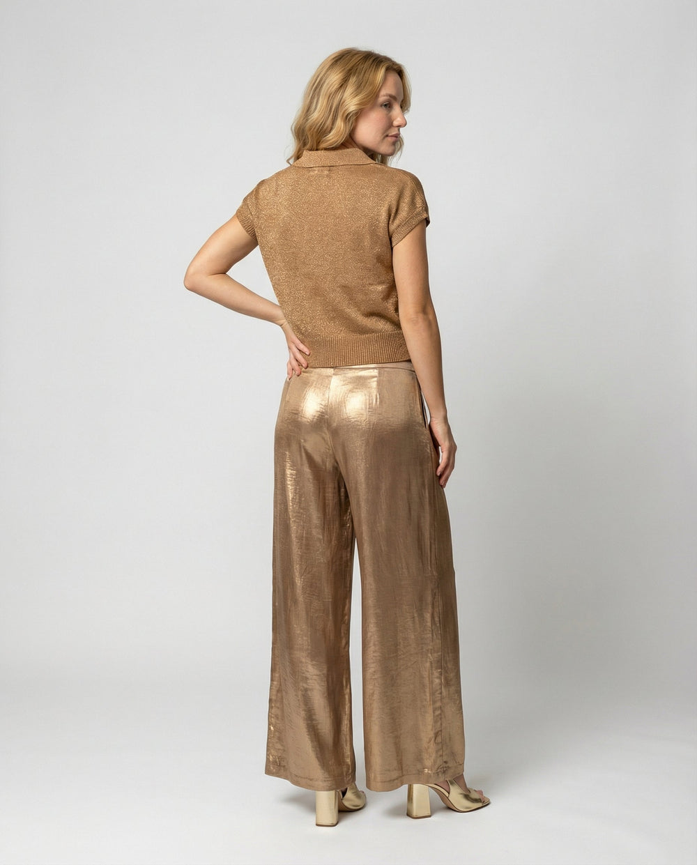 Damen Top- und Hosen-Set mit Bequemem Schnitt & Stylischem Design