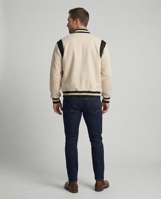 Herren stylische Sweatjacke im Sportlook