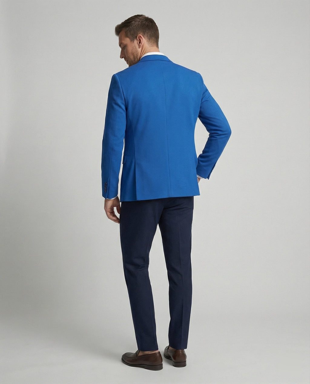 City Blazer Strukturstoff Herren