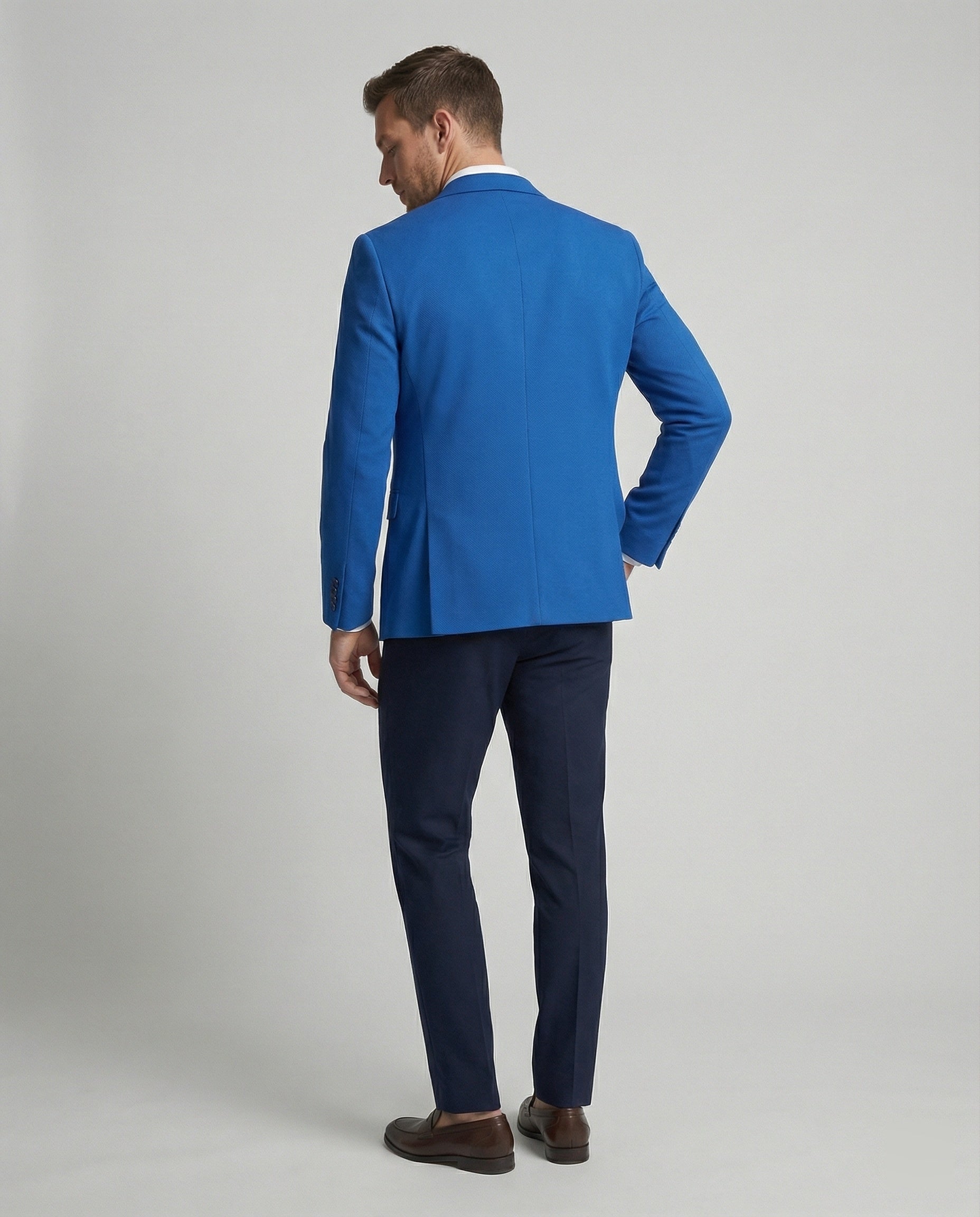 City Blazer Strukturstoff Herren