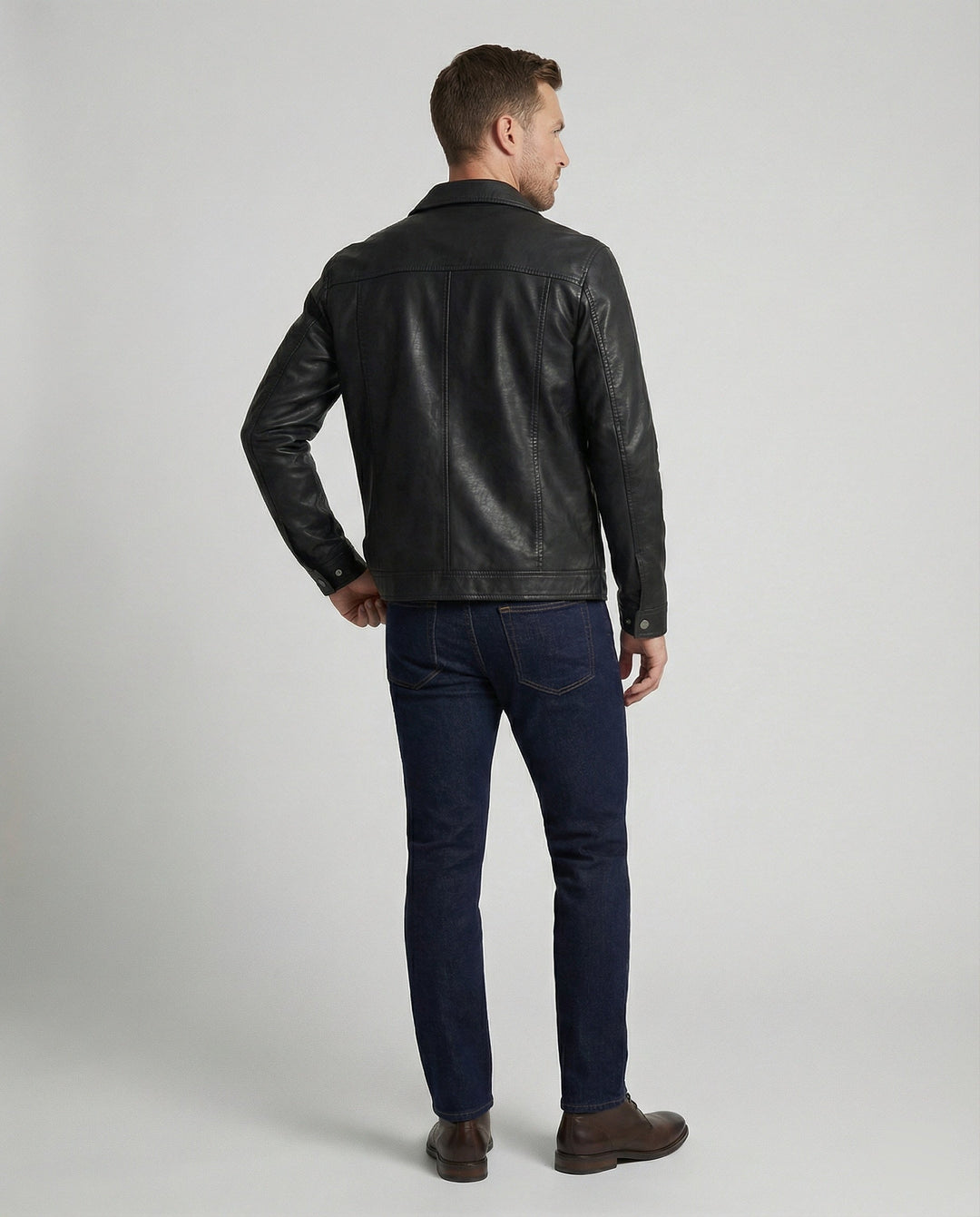 Exklusive Herren-Lederjacke in Premium-Qualität