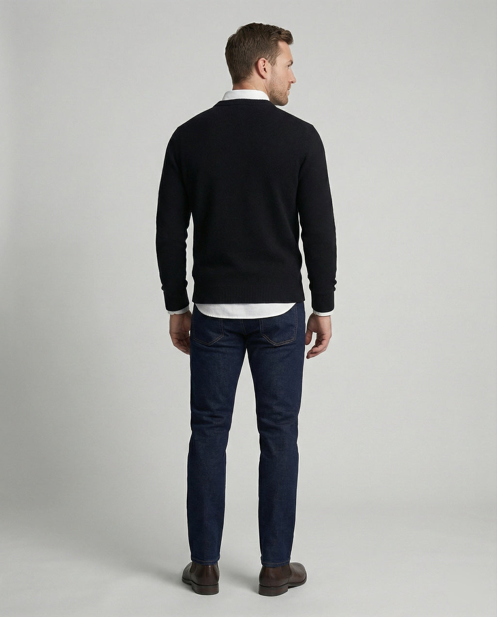Luxuriöser Kaschmirpullover Herbst